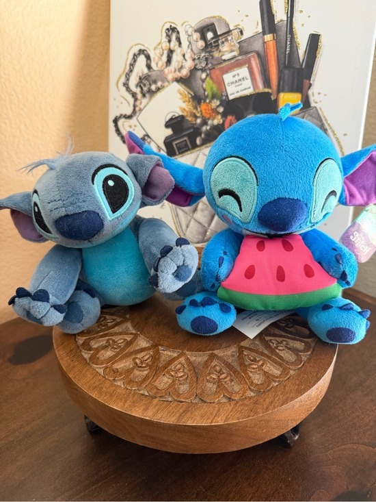 Disney Other - Disney Stitch Plush Toy- Set of 2 (watermelon stitch NWT)